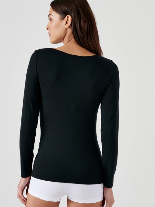 T-shirt manches longues Thermolactyl Sensitive - Damart - Kiabi