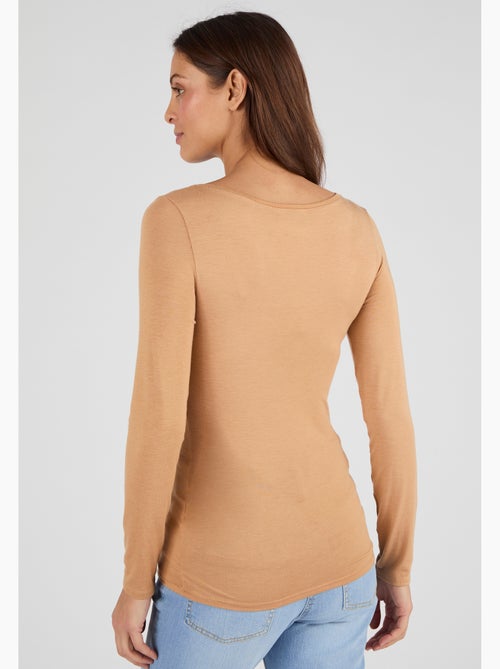 T-shirt manches longues Thermolactyl Sensitive thermique - Damart - Kiabi