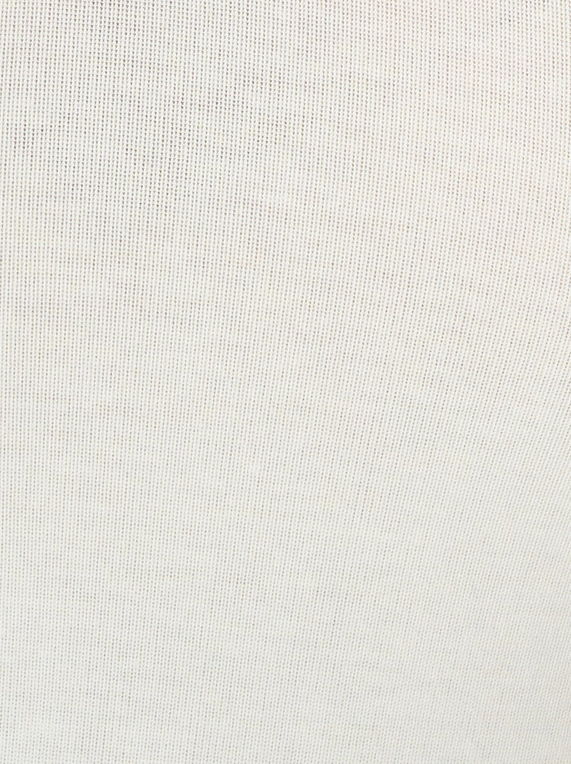 T-shirt manches longues Thermolactyl Sensitive thermique - Damart Blanc cassé - Kiabi
