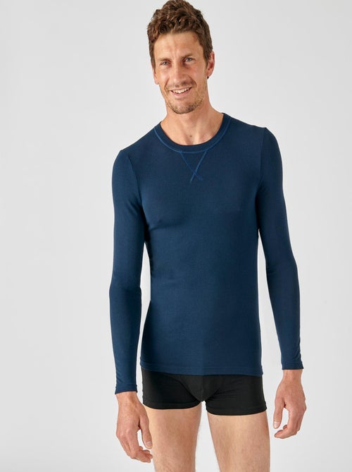 T-shirt manches longues Thermolactyl Sensitive thermique - Damart - Kiabi