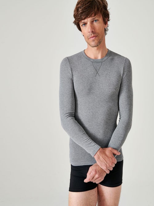 T-shirt manches longues Thermolactyl Sensitive thermique - Damart - Kiabi