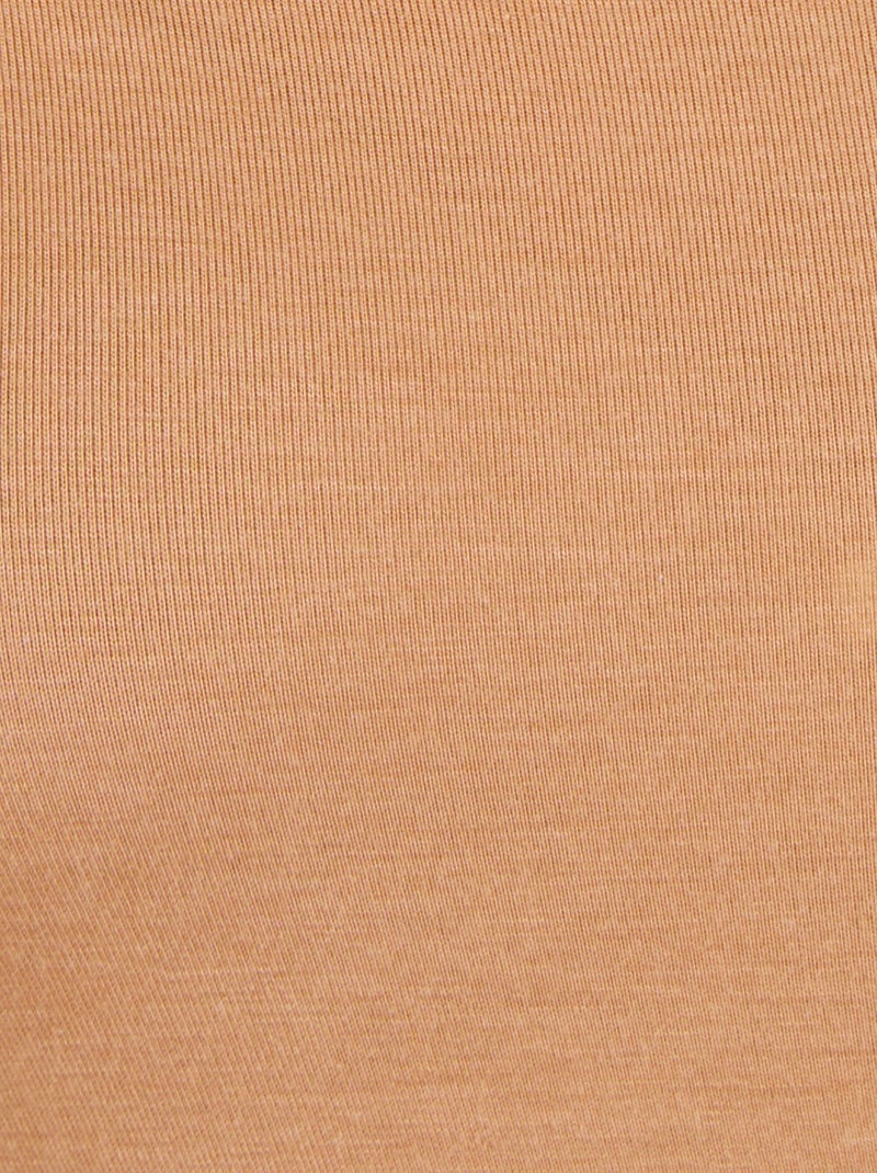 T-shirt manches longues Thermolactyl Sensitive thermique - Damart Marron - Kiabi