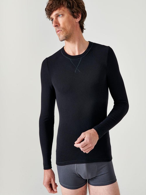 T-shirt manches longues Thermolactyl Sensitive thermique - Damart - Kiabi