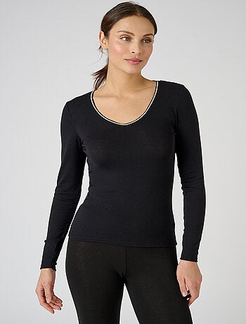 T-shirt manches longues Thermolactyl Sensitive thermique - Damart