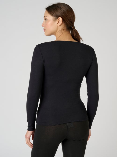 T-shirt manches longues Thermolactyl Sensitive thermique - Damart - Kiabi