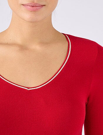 T-shirt manches longues Thermolactyl Sensitive thermique - Damart