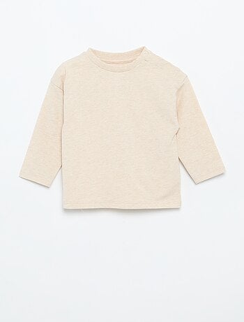 T-shirt manches longues uni