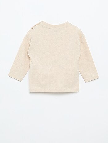 T-shirt manches longues uni