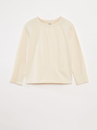 T-shirt manches longues uni