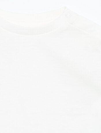T-shirt manches longues uni