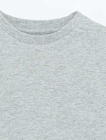 T-shirt manches longues uni