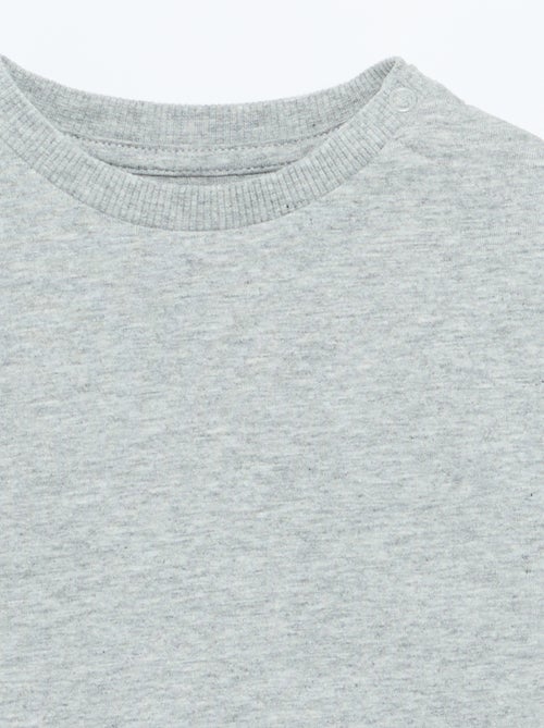 T-shirt manches longues uni - Kiabi T-shirt manches longues uni - Kiabi