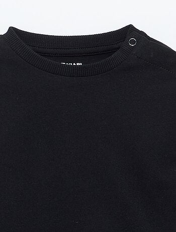 T-shirt manches longues uni
