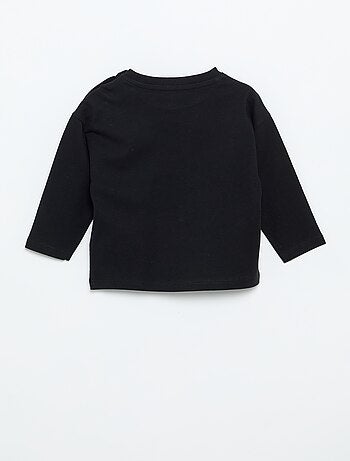T-shirt manches longues uni