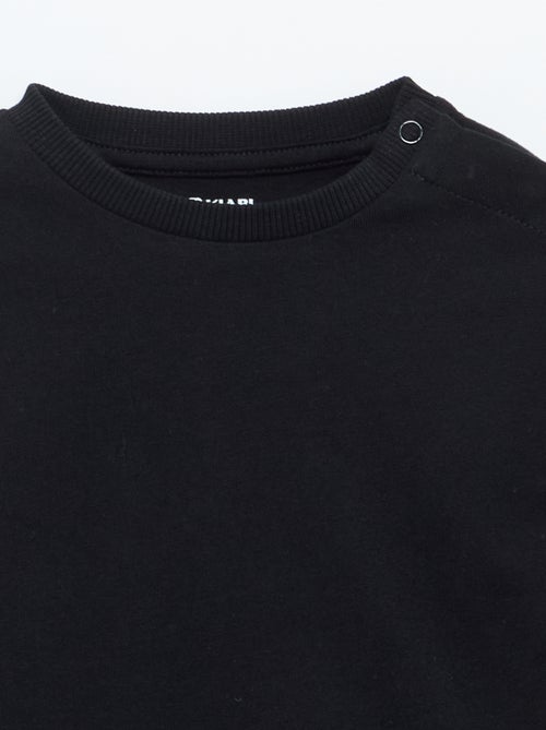 T-shirt manches longues uni - Kiabi T-shirt manches longues uni - Kiabi