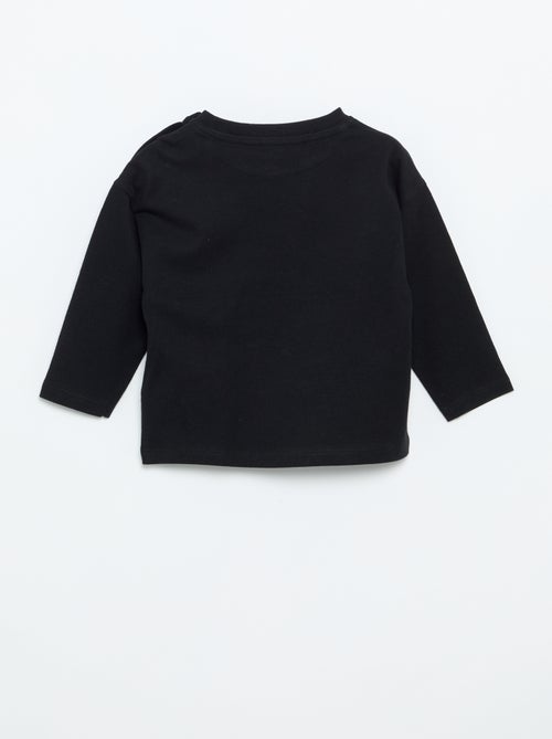 T-shirt manches longues uni - Kiabi T-shirt manches longues uni - Kiabi