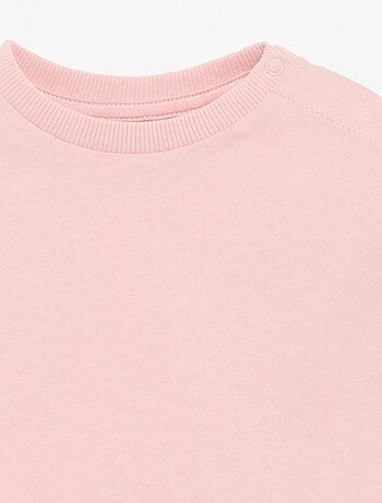 T-shirt manches longues uni