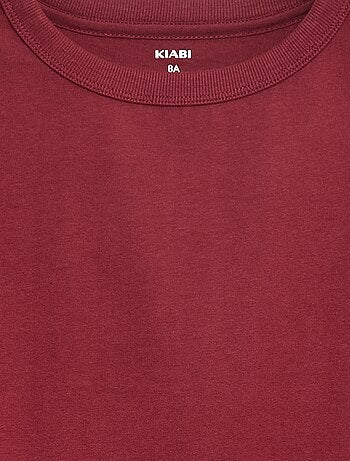 T-shirt manches longues uni