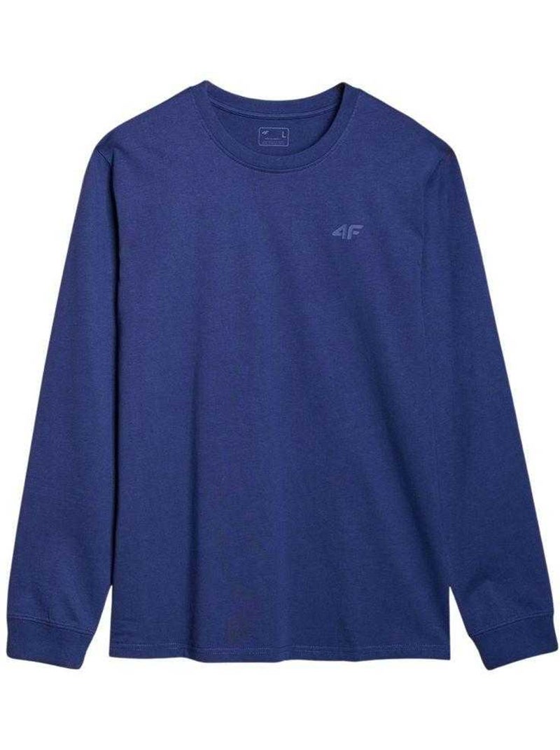 T-shirt manches longues wmm00tlonm432 - 4f Bleu marine - Kiabi