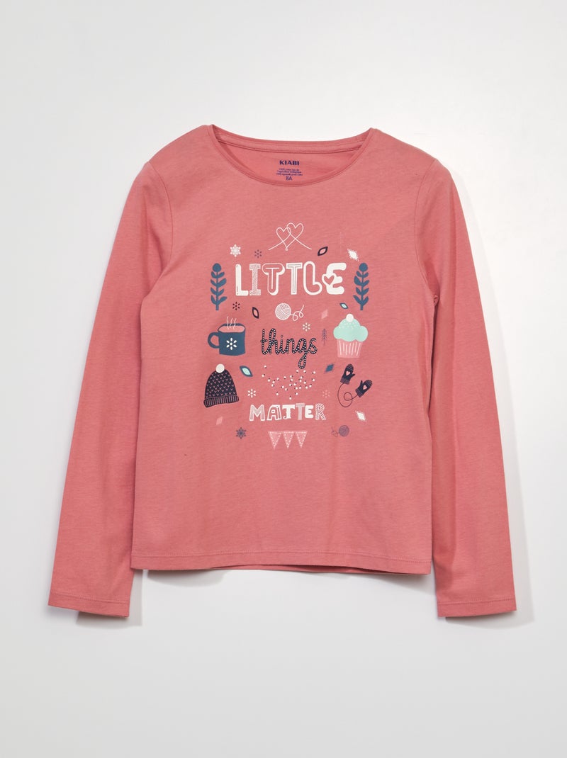 T-shirt manches longues W_PINKWINT - Kiabi