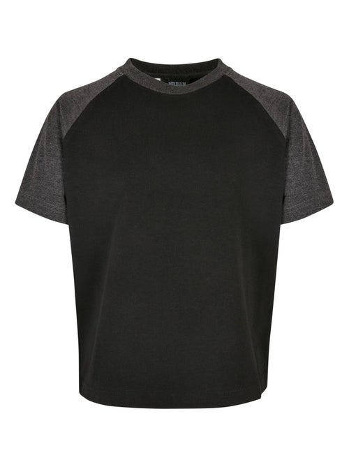 T-shirt manches raglan motif/style contrasté - urban classics - Kiabi T-shirt manches raglan motif/style contrasté - urban classics - Kiabi