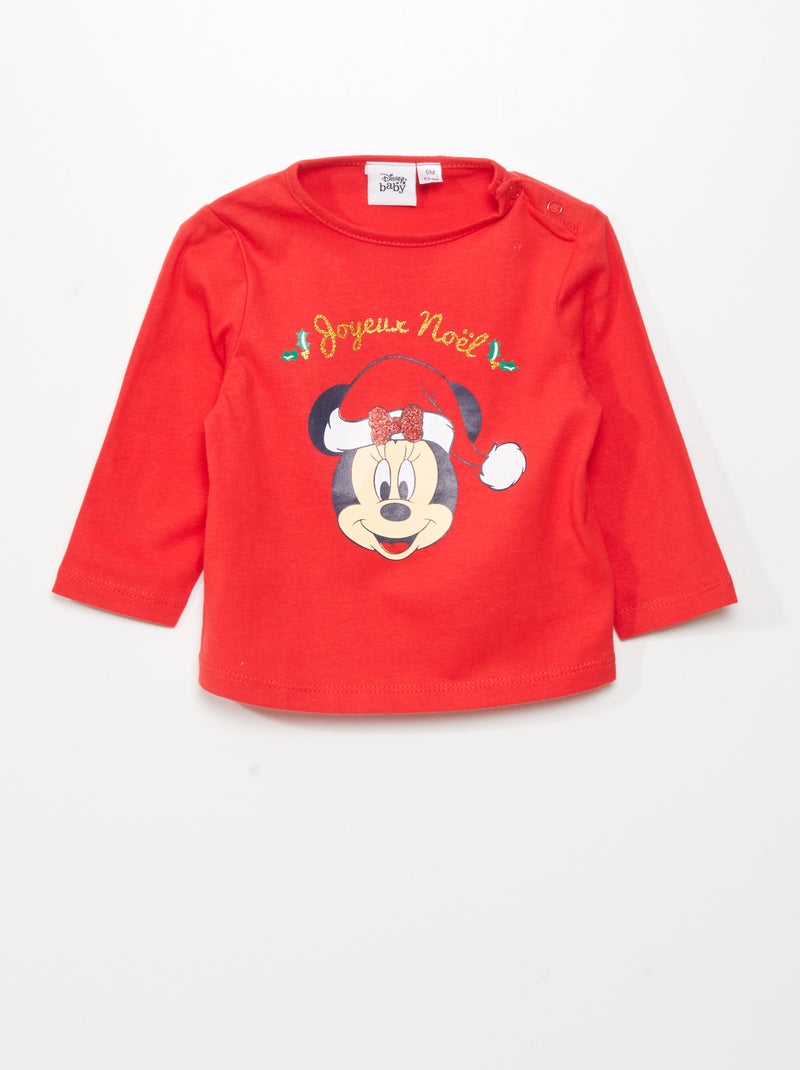 T-shirt 'Marie' des 'Aristochats' ROUGE - Kiabi