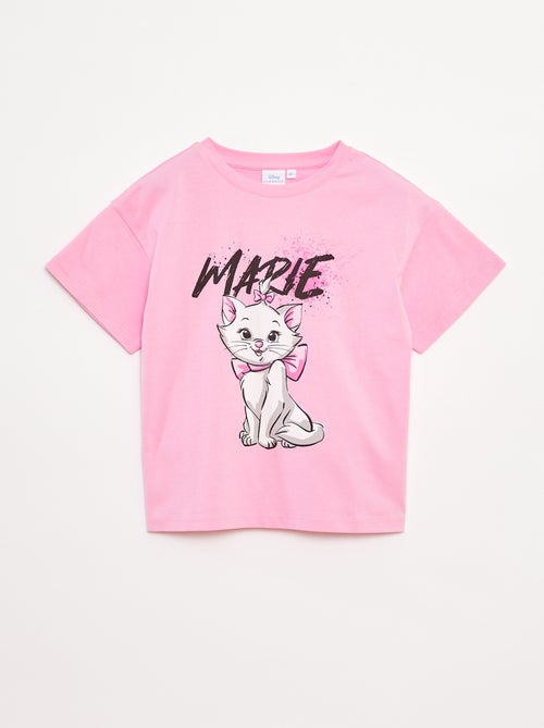T-shirt 'Marie' 'Disney' manches courtes - Kiabi