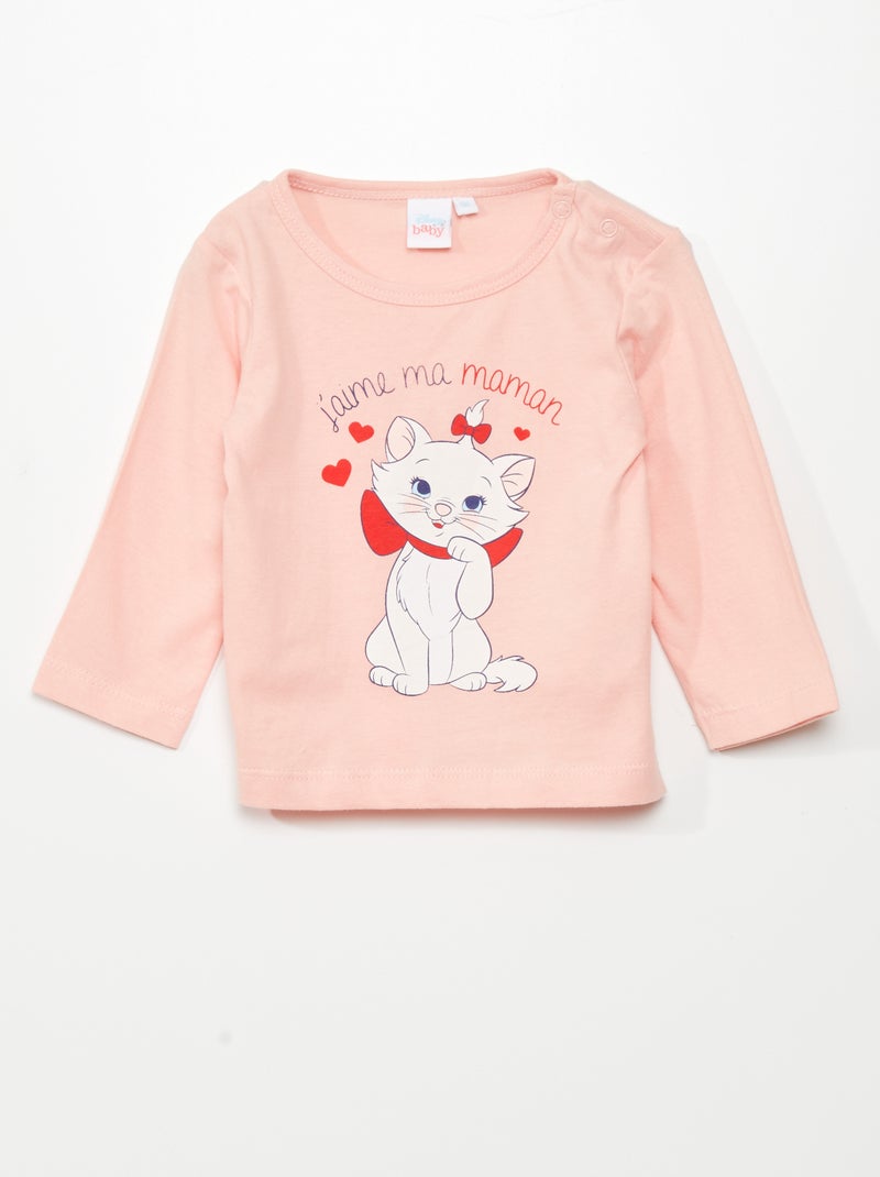 T-shirt 'Marie' Rose - Kiabi