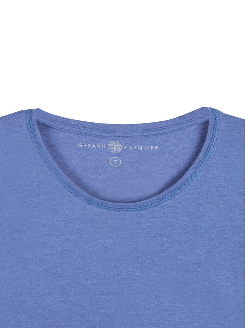 T-Shirt MARINE Indigo T-shirt rond Bleu foncé - Kiabi