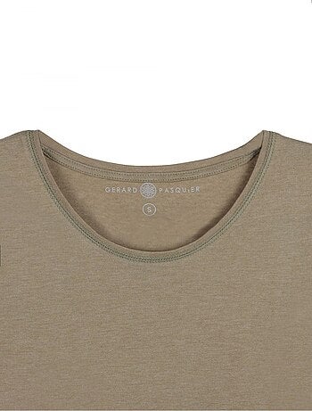 T-Shirt MARINE Kaki T-shirt rond