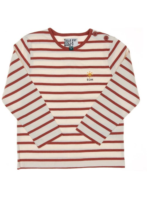 T-shirt Marinière Enfant - Kiabi