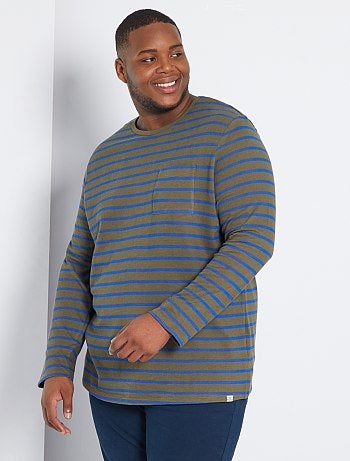 T-shirt marinière épais éco-conçu