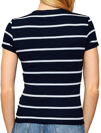 T-shirt Marinière Femme Tommy Jeans Slim Essential