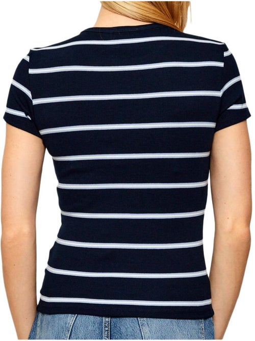 T-shirt Marinière Femme Tommy Jeans Slim Essential - Kiabi