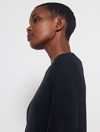 T-shirt marinière finition écaille - Kiabi