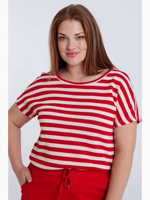 T-shirt marinière PAPRIKA - Kiabi