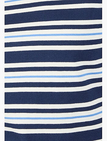 T-shirt marinière pur coton - Damart
