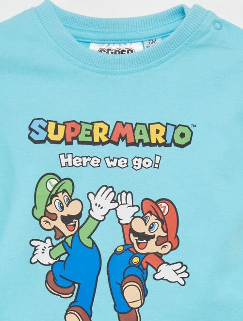 T-shirt 'Mario' à manches courtes - Kiabi