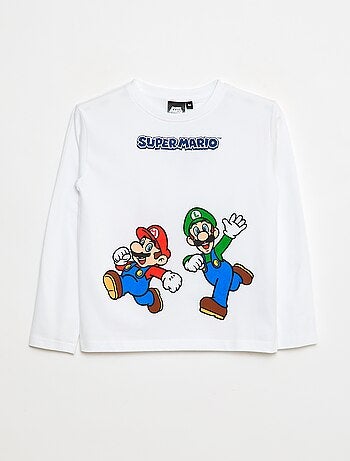 T-shirt 'Mario' en coton