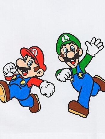 T-shirt 'Mario' en coton
