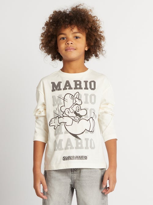 T-shirt 'Mario' 'Super Nintendo' - Kiabi