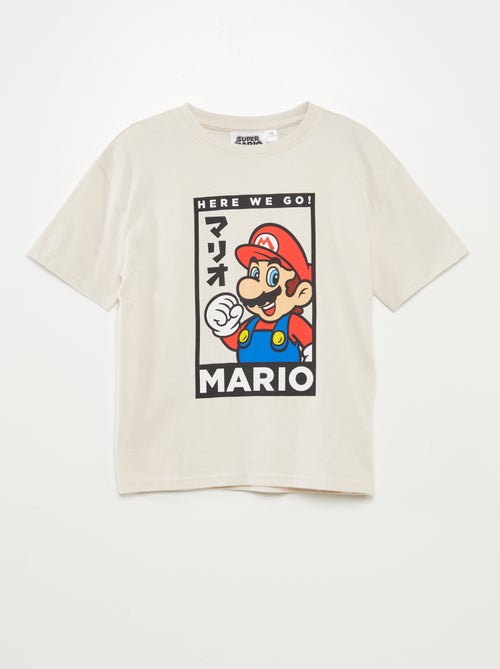 T-shirt 'Mario' 'Super Nintendo' - Kiabi