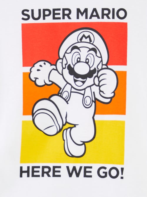 T-shirt 'Mario' 'Super Nintendo' - Kiabi