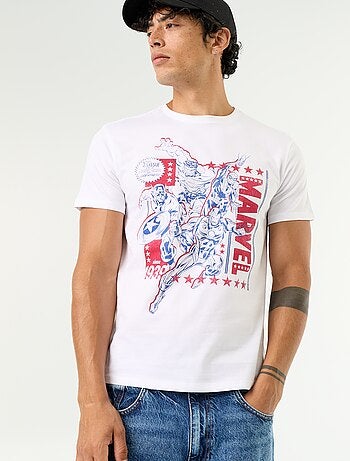 T-shirt 'Marvel' à manches courtes