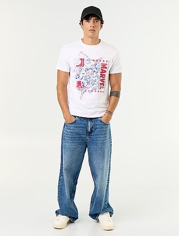 T-shirt 'Marvel' à manches courtes