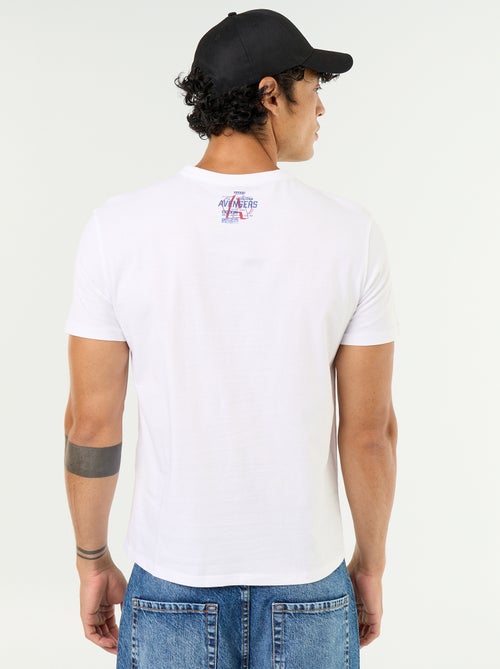 T-shirt 'Marvel' à manches courtes - Kiabi