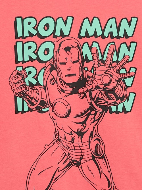 T-shirt 'Marvel' à manches courtes - Kiabi