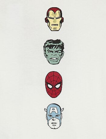 T-shirt 'Spider-Man' 'Marvel' manches longues