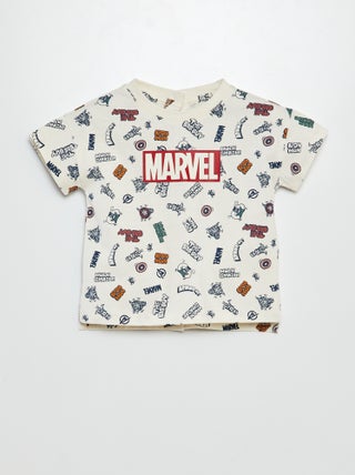 T-shirt 'Marvel' manches courtes