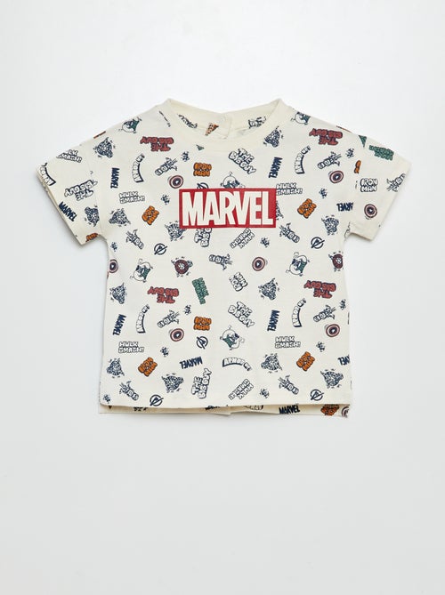 T-shirt 'Marvel' manches courtes - Kiabi